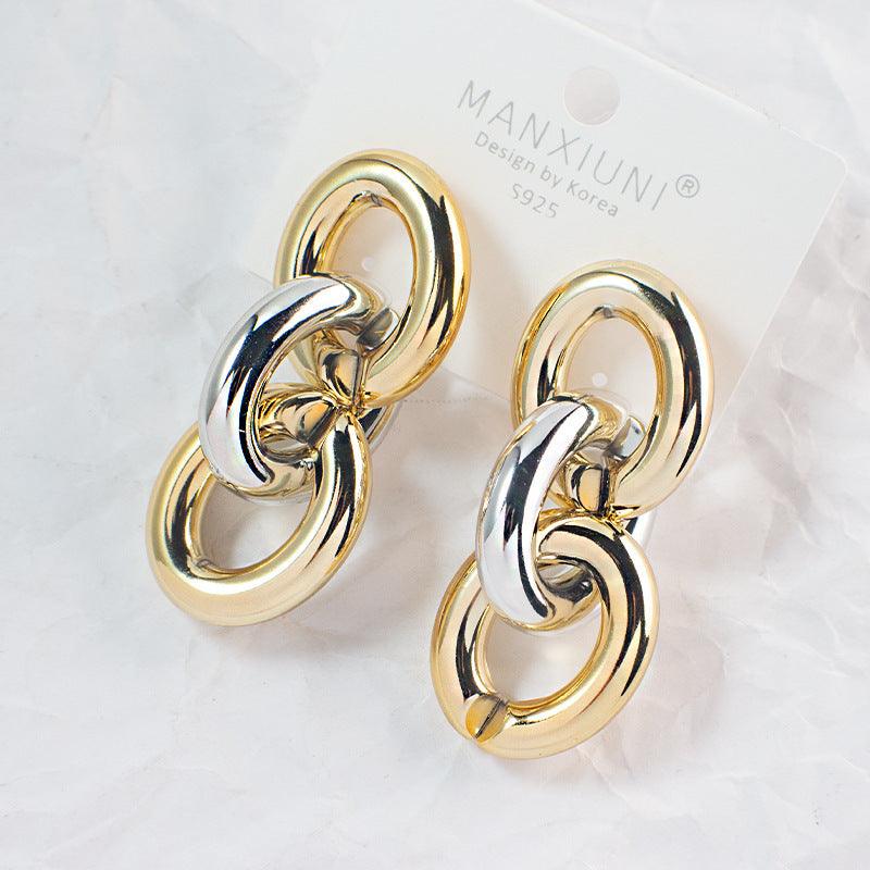 Exaggerated Big Earrings - Premium 0 from chiquetrends.com - Just $11! Shop now at chiquetrends.com