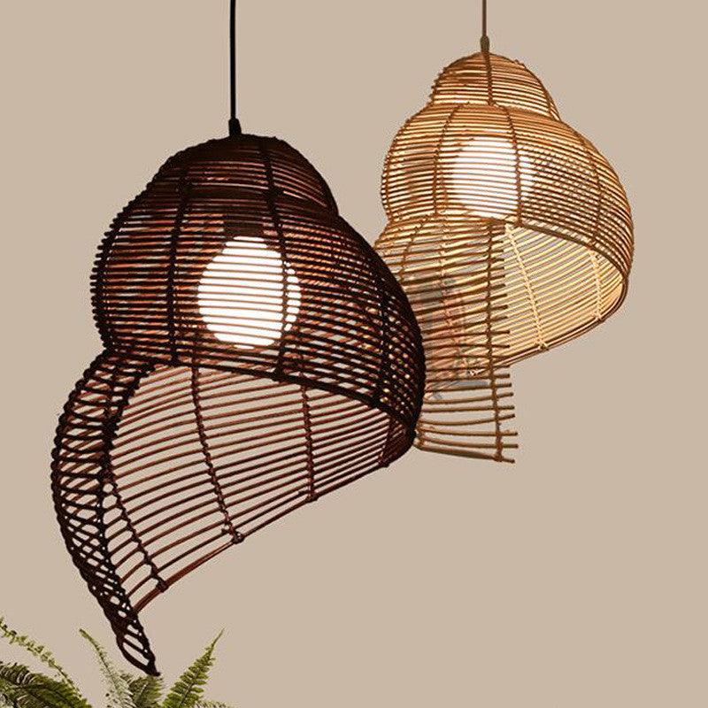 2016 NEW Snail Rattan Pendant - Premium Chandelier from chiquetrends.com - Just $114! Shop now at chiquetrends.com