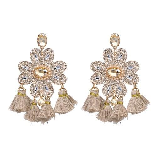 Boho Tassel African Earrings - Premium 0 from chiquetrends.com - Just $32! Shop now at chiquetrends.com