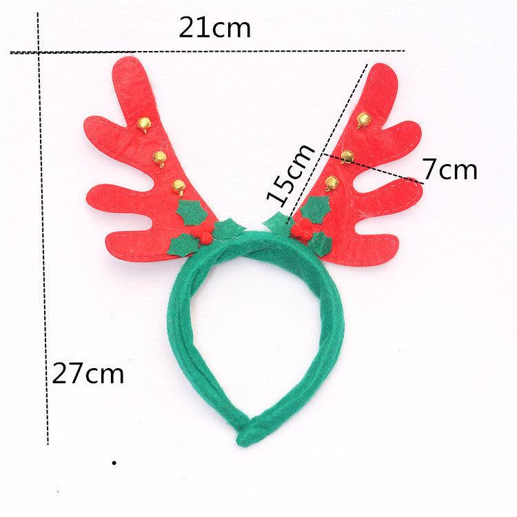 Christmas antler headband - Premium 0 from chiquetrends.com - Just $11! Shop now at chiquetrends.com