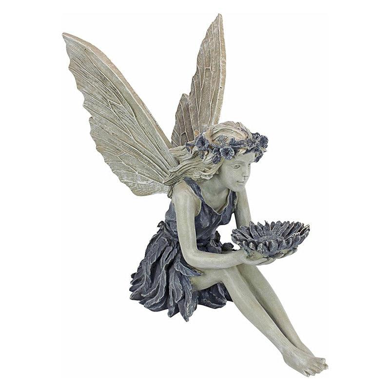 Fairy Sitting Garden Statue - Premium 0 from chiquetrends.com - Just $26! Shop now at chiquetrends.com