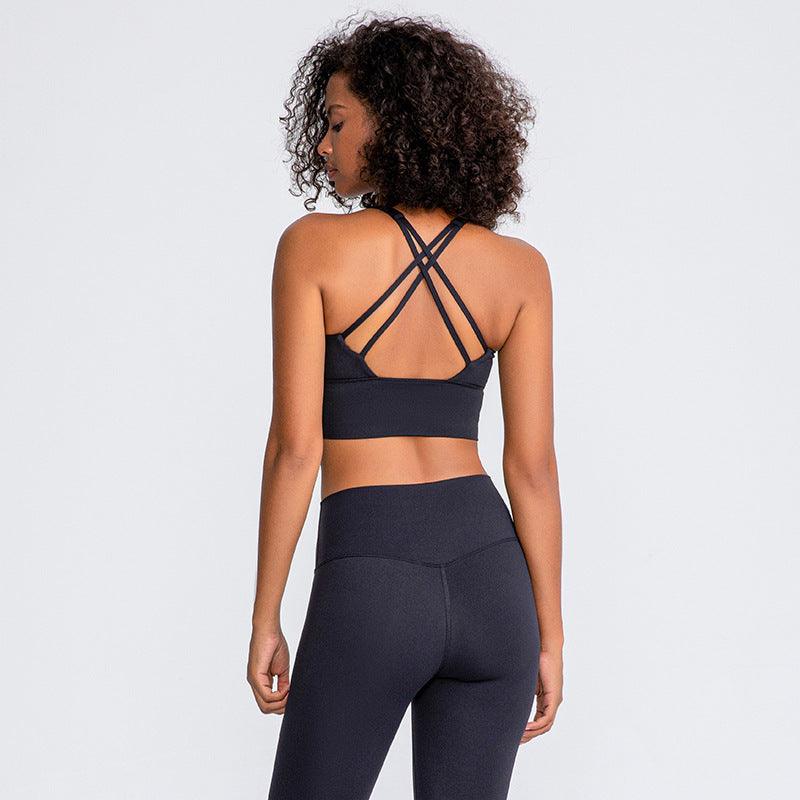 Cross Beautiful Back Sports - Premium 0 from chiquetrends.com - Just $45! Shop now at chiquetrends.com