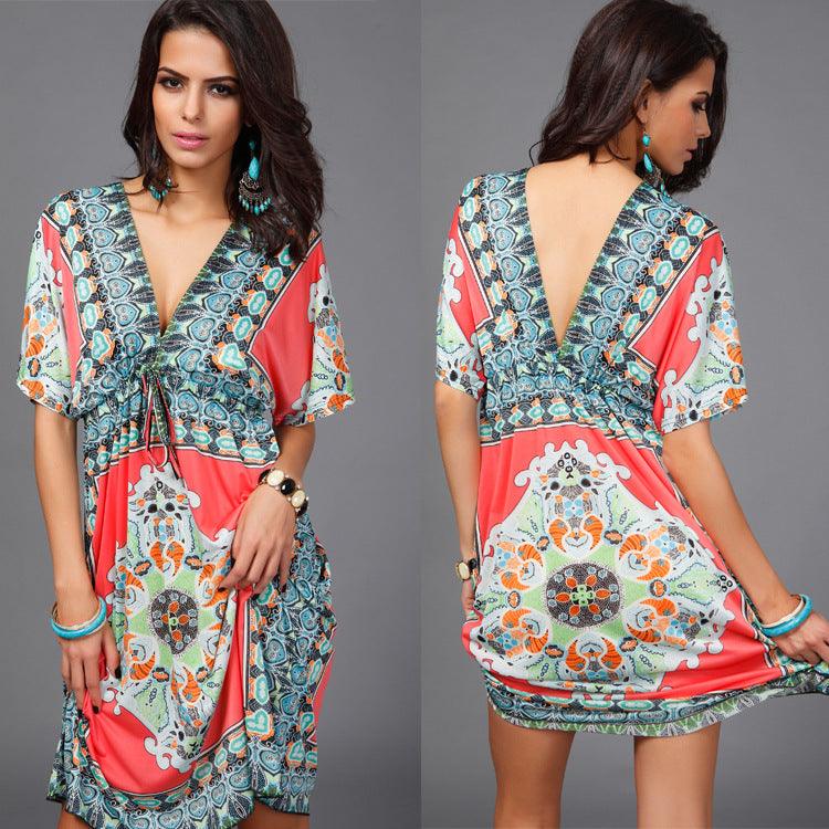 Boho Tribal Dresses - Premium 0 from chiquetrends.com - Just $22! Shop now at chiquetrends.com