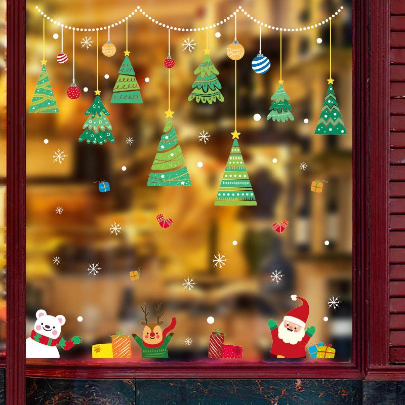 Christmas glass stickers | - Premium 0 from chiquetrends.com - Just $11! Shop now at chiquetrends.com