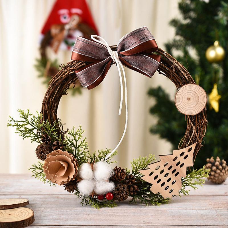 Christmas wreath, vine ring, - Premium 0 from chiquetrends.com - Just $21! Shop now at chiquetrends.com