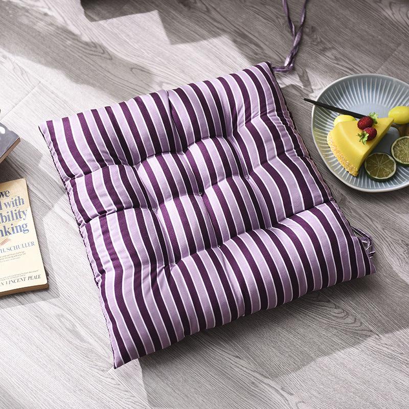 Striped Chair Cushion - Premium 0 from chiquetrends.com - Just $12! Shop now at chiquetrends.com