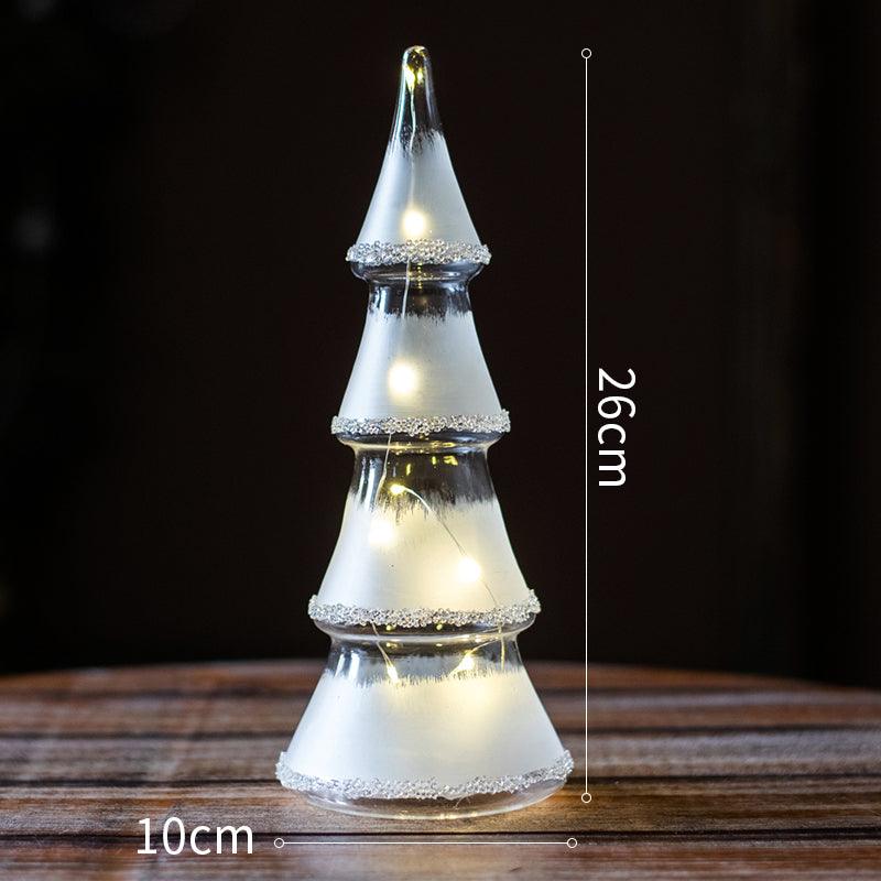 Glass Christmas Tree - Premium 0 from chiquetrends.com - Just $33! Shop now at chiquetrends.com