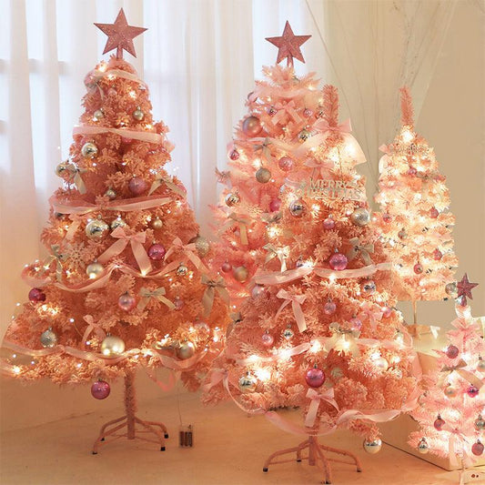 Pink Christmas Tree Decoration - Premium 0 from chiquetrends.com - Just $21! Shop now at chiquetrends.com