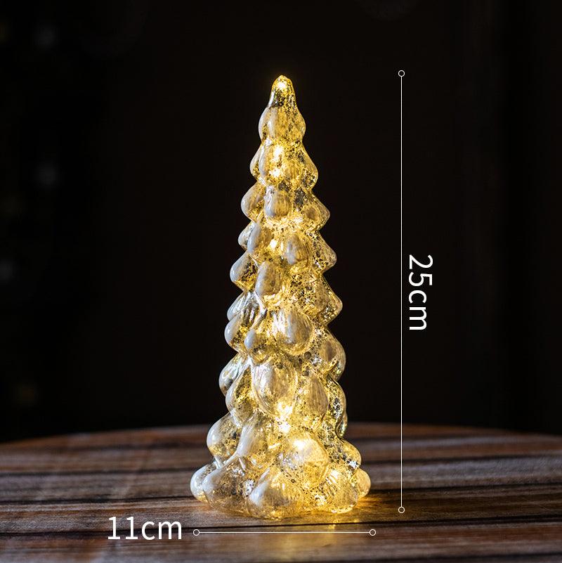 Glass Christmas Tree - Premium 0 from chiquetrends.com - Just $33! Shop now at chiquetrends.com