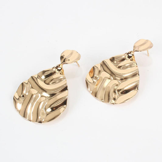 Alloy Geometric Earrings - Premium 0 from chiquetrends.com - Just $11! Shop now at chiquetrends.com