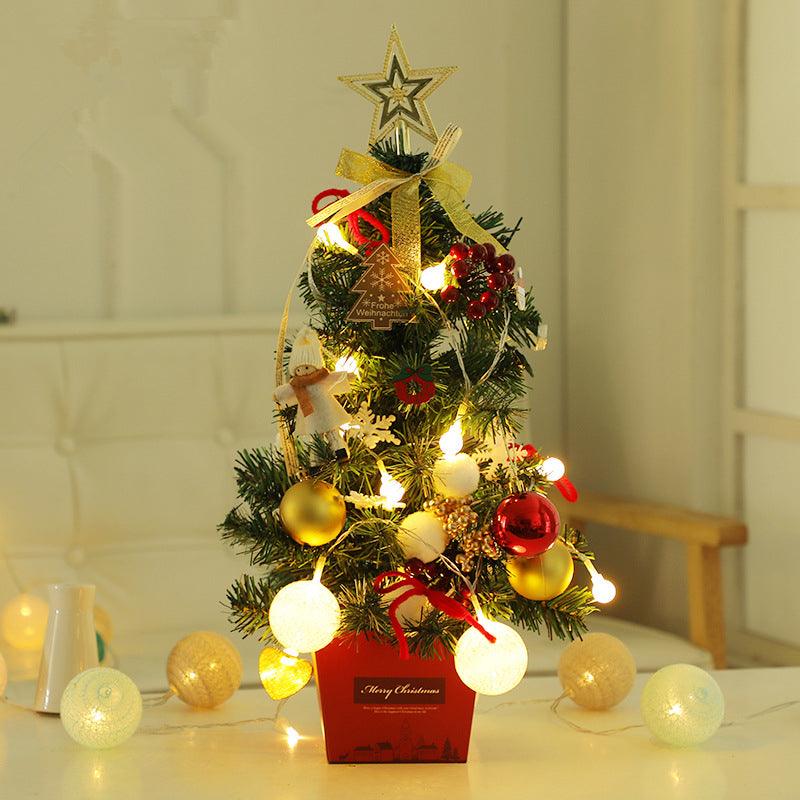 Golden Red Christmas Tree - Premium 0 from chiquetrends.com - Just $26! Shop now at chiquetrends.com