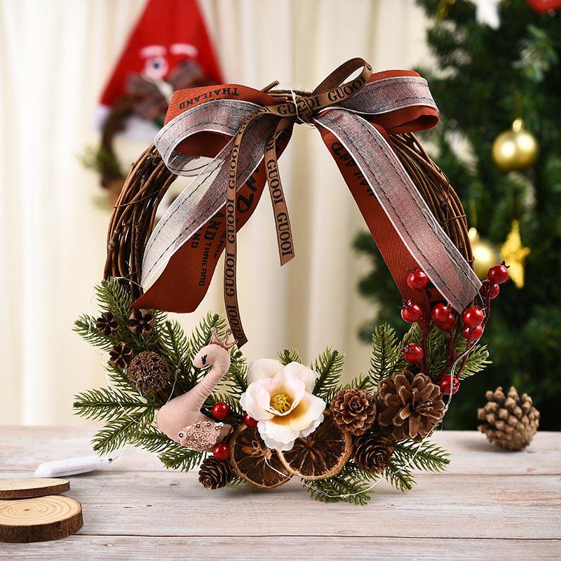 Christmas wreath, vine ring, - Premium 0 from chiquetrends.com - Just $21! Shop now at chiquetrends.com