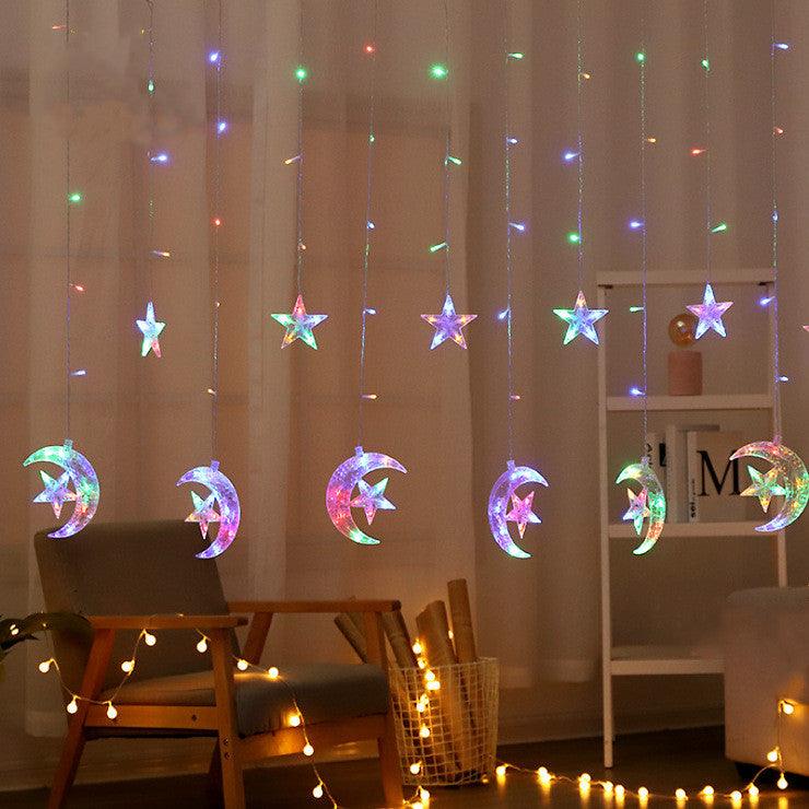 Christmas Curtain Room Led - Premium 0 from chiquetrends.com - Just $21! Shop now at chiquetrends.com