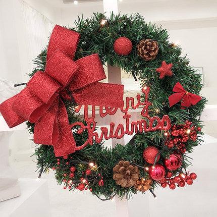 Christmas Door Hanging Scene - Premium 0 from chiquetrends.com - Just $15! Shop now at chiquetrends.com