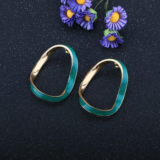 Alloy Dripping Stud Earrings - Premium 0 from chiquetrends.com - Just $14! Shop now at chiquetrends.com