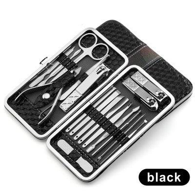 Nail manicure tool kit combo - Premium 0 from chiquetrends.com - Just $16! Shop now at chiquetrends.com