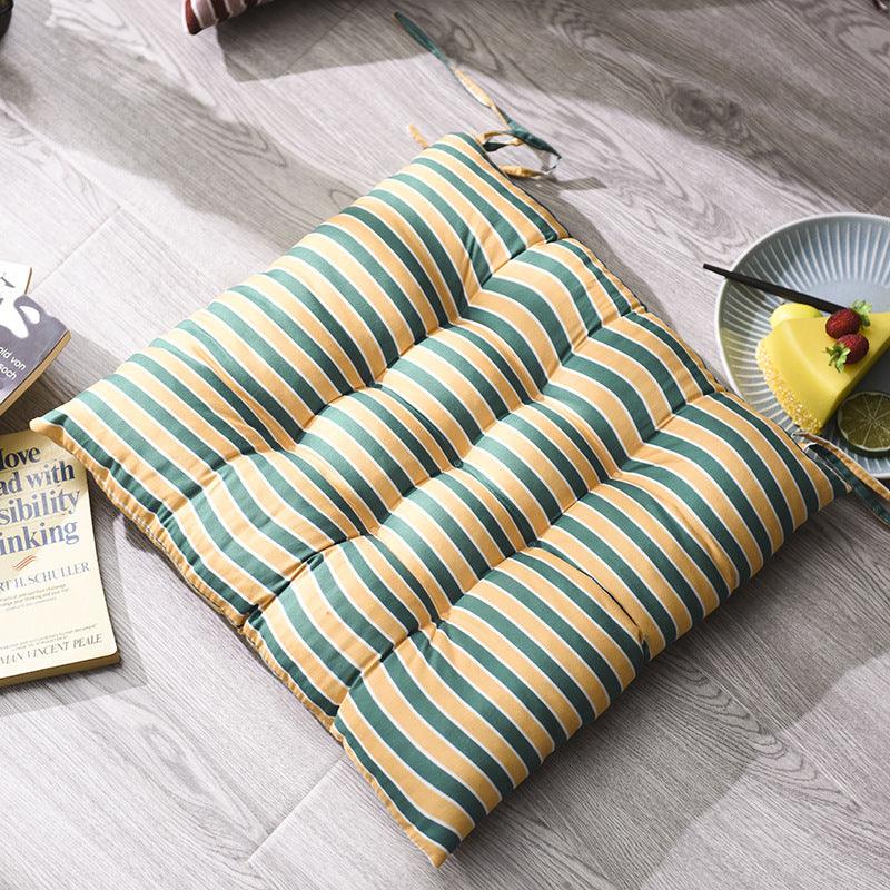 Striped Chair Cushion - Premium 0 from chiquetrends.com - Just $12! Shop now at chiquetrends.com