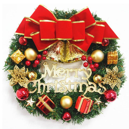 Christmas Wreath Clover Wreath - Premium 0 from chiquetrends.com - Just $15! Shop now at chiquetrends.com