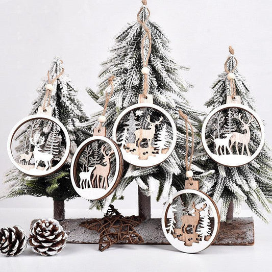 Christmas Decoration Wooden - Premium 0 from chiquetrends.com - Just $19! Shop now at chiquetrends.com