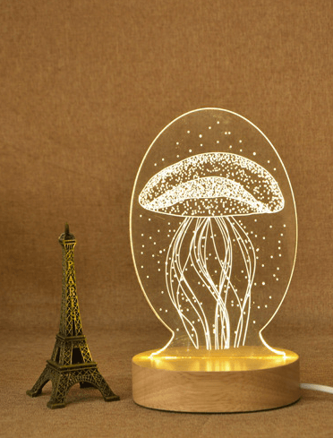 3D Night Light | Chique Trends - Premium 0 from chiquetrends.com - Just $15! Shop now at chiquetrends.com