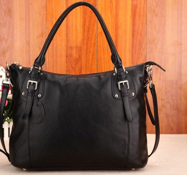 Women’s Genuine Leather Handbag | Classic and High-Quality Design for Everyday Use – CHIQUE TRENDS - Premium Handbag from chiquetrends.com - Just $227! Shop now at chiquetrends.com