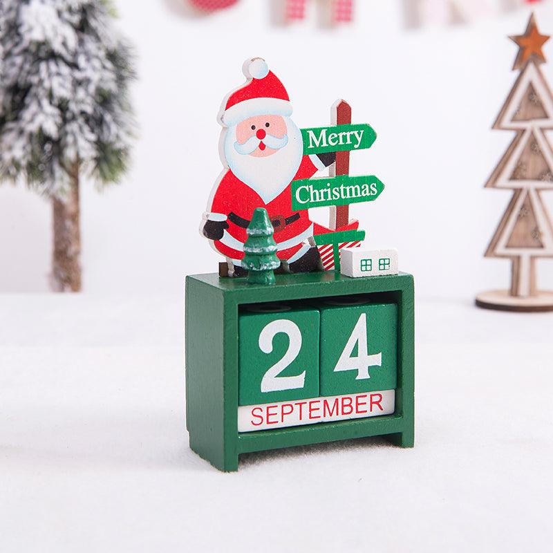 Christmas gift calendar scene - Premium 0 from chiquetrends.com - Just $14! Shop now at chiquetrends.com