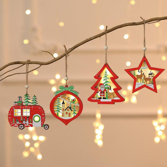 Christmas Decorations Hollow - Premium 0 from chiquetrends.com - Just $12! Shop now at chiquetrends.com