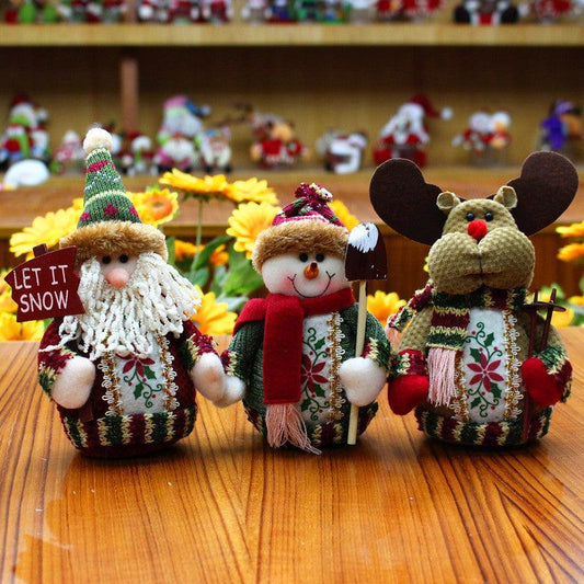 Christmas Elk Santa Claus - Premium 0 from chiquetrends.com - Just $14! Shop now at chiquetrends.com