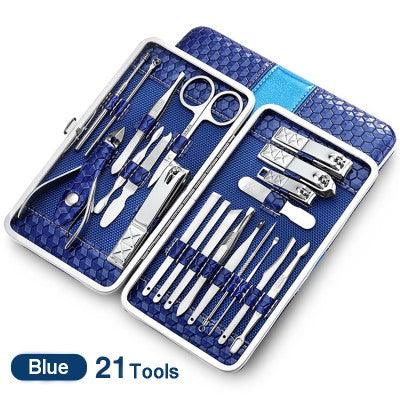 Nail manicure tool kit combo - Premium 0 from chiquetrends.com - Just $16! Shop now at chiquetrends.com