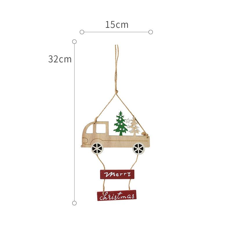 Creative Wooden Christmas - Premium 0 from chiquetrends.com - Just $12! Shop now at chiquetrends.com