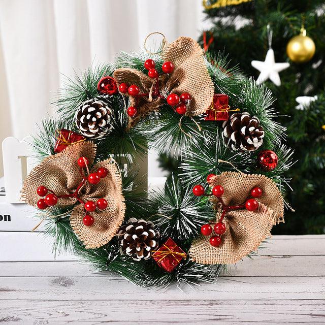 Christmas Decorations Garland - Premium 0 from chiquetrends.com - Just $15! Shop now at chiquetrends.com