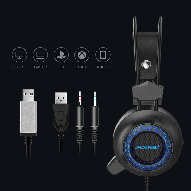 Computer Usb Headset Headset - Premium 0 from chiquetrends.com - Just $31! Shop now at chiquetrends.com