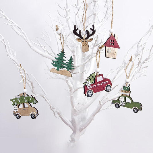 Christmas Creative Wooden Tree - Premium 0 from chiquetrends.com - Just $11! Shop now at chiquetrends.com