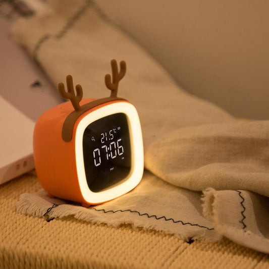 Rechargeable Alarm Clock Night - Premium 0 from chiquetrends.com - Just $11! Shop now at chiquetrends.com