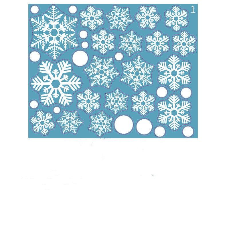 Static glass window Christmas - Premium 0 from chiquetrends.com - Just $10! Shop now at chiquetrends.com