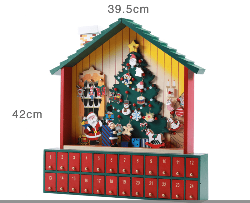 Christmas decoration wooden - Premium 0 from chiquetrends.com - Just $37! Shop now at chiquetrends.com