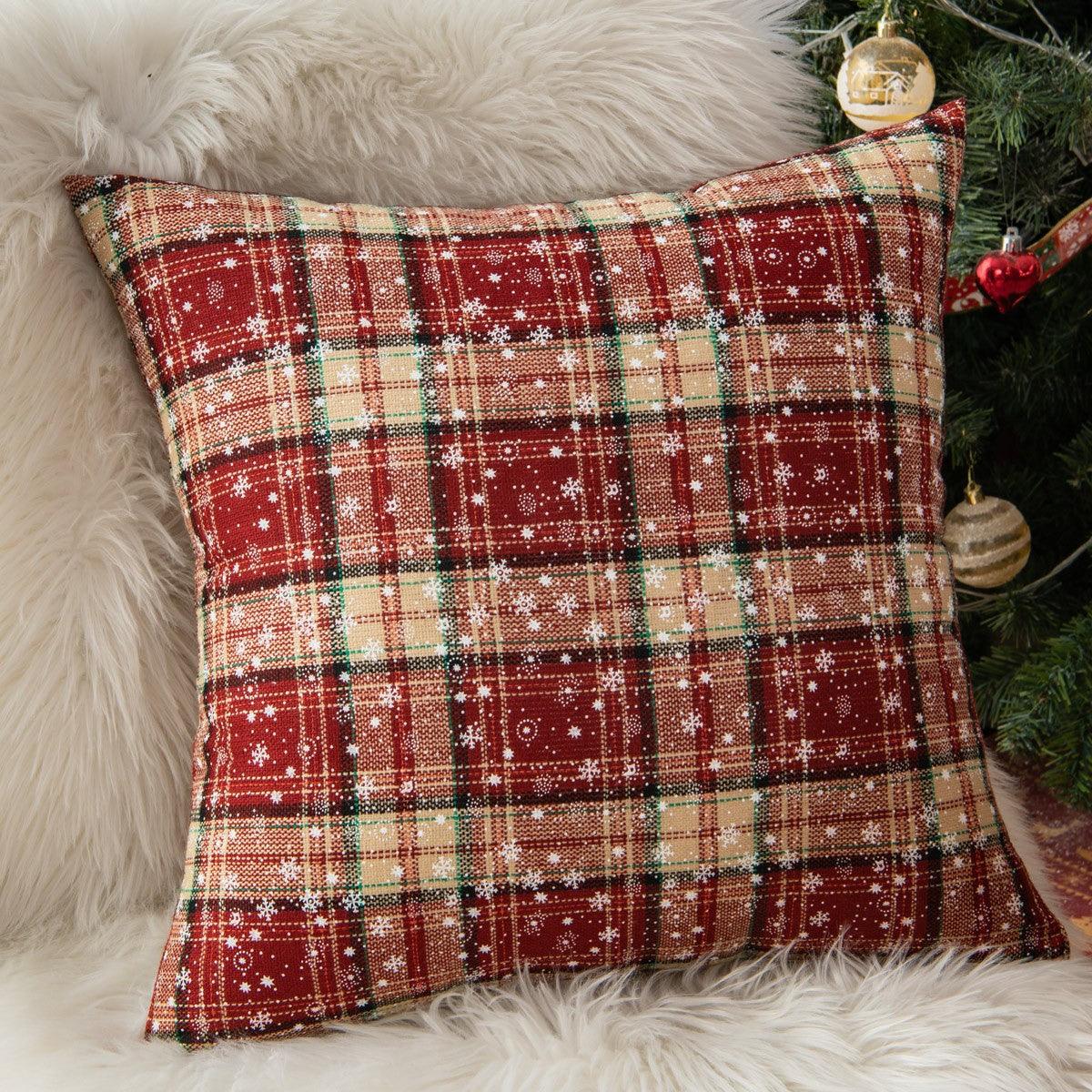 Christmas Red Plaid Polyester - Premium 0 from chiquetrends.com - Just $13! Shop now at chiquetrends.com