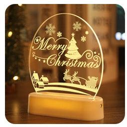 Christmas Bedside Night Light - Premium 0 from chiquetrends.com - Just $14! Shop now at chiquetrends.com