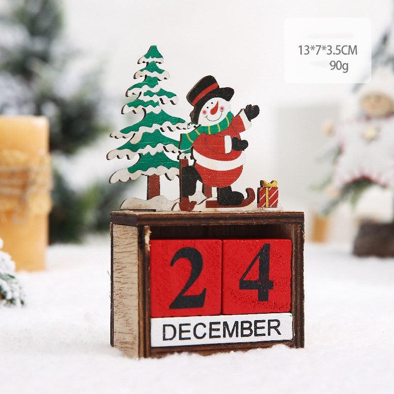 Christmas gift calendar scene - Premium 0 from chiquetrends.com - Just $14! Shop now at chiquetrends.com