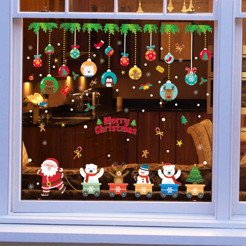 Christmas glass stickers | - Premium 0 from chiquetrends.com - Just $11! Shop now at chiquetrends.com