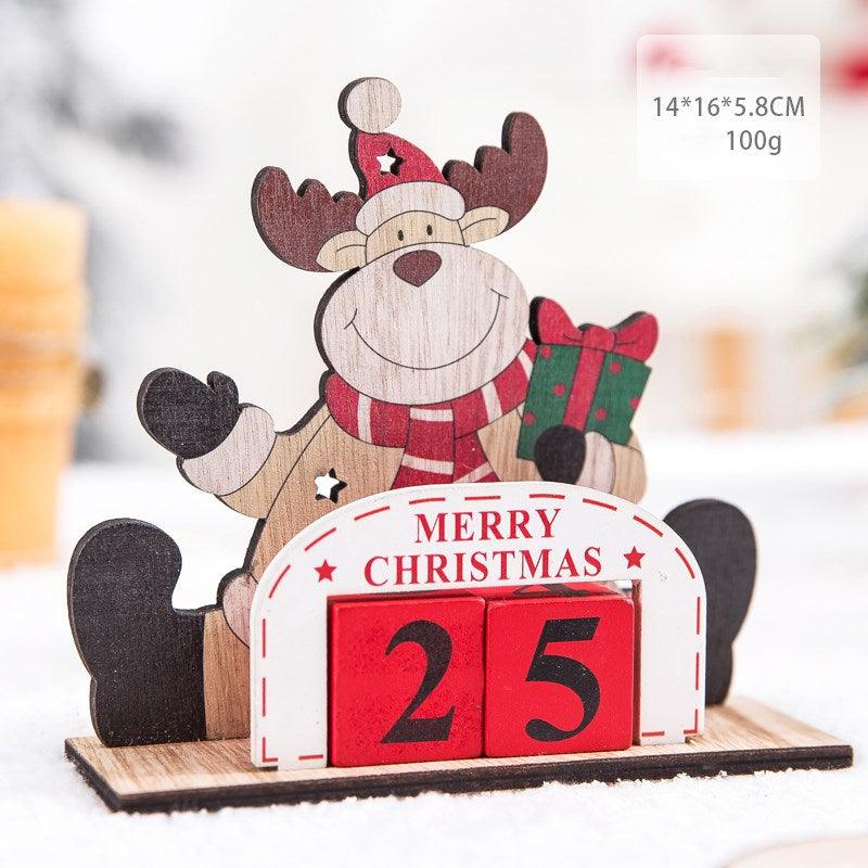 Christmas gift calendar scene - Premium 0 from chiquetrends.com - Just $14! Shop now at chiquetrends.com