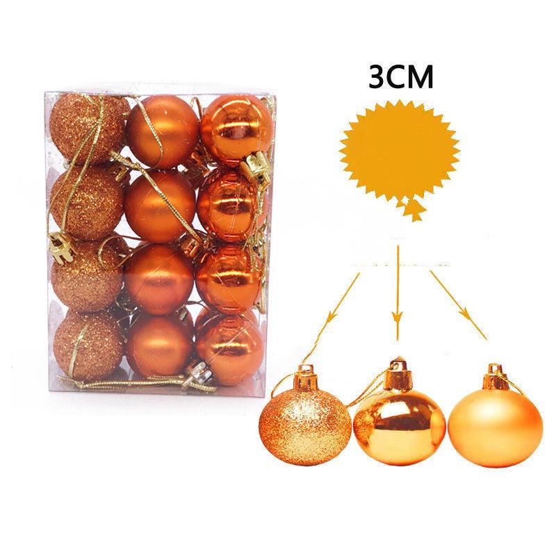 3cm Festive Christmas Ball - Premium 0 from chiquetrends.com - Just $11! Shop now at chiquetrends.com