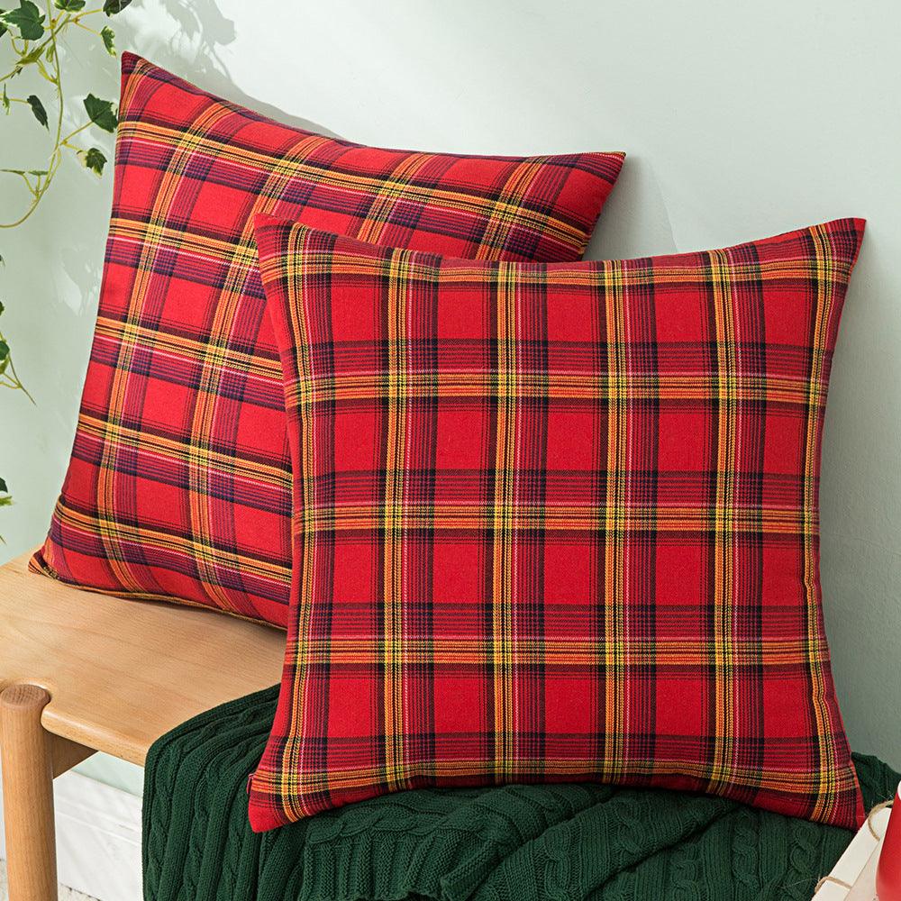 Christmas Red Plaid Polyester - Premium 0 from chiquetrends.com - Just $13! Shop now at chiquetrends.com