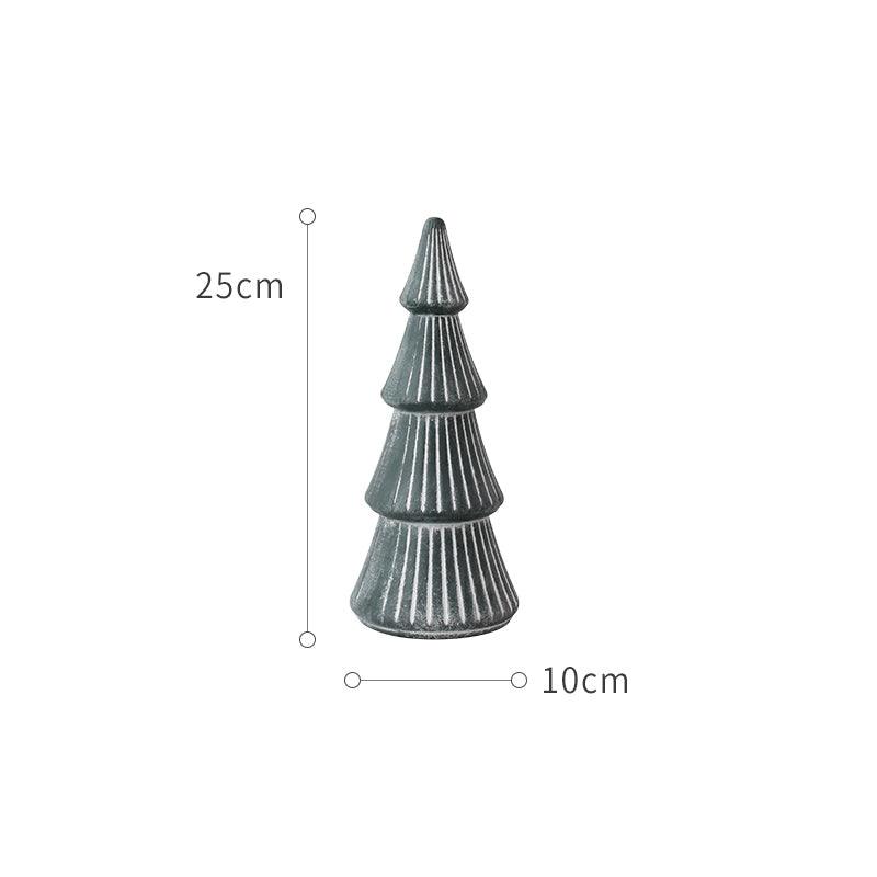 Gray-green Mini Christmas Tree - Premium 0 from chiquetrends.com - Just $23! Shop now at chiquetrends.com