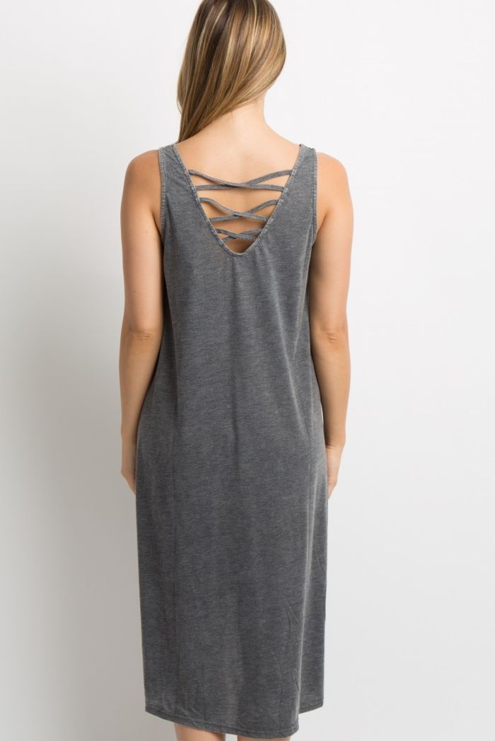 Maternity suspender dress - Premium  from chiquetrends.com - Just $20! Shop now at chiquetrends.com