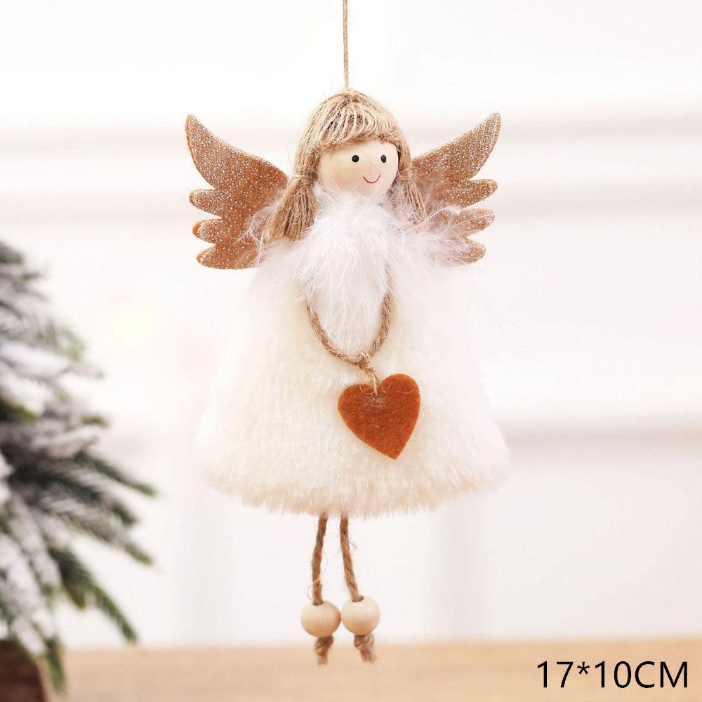 Christmas angel plush pendant - Premium 0 from chiquetrends.com - Just $11! Shop now at chiquetrends.com