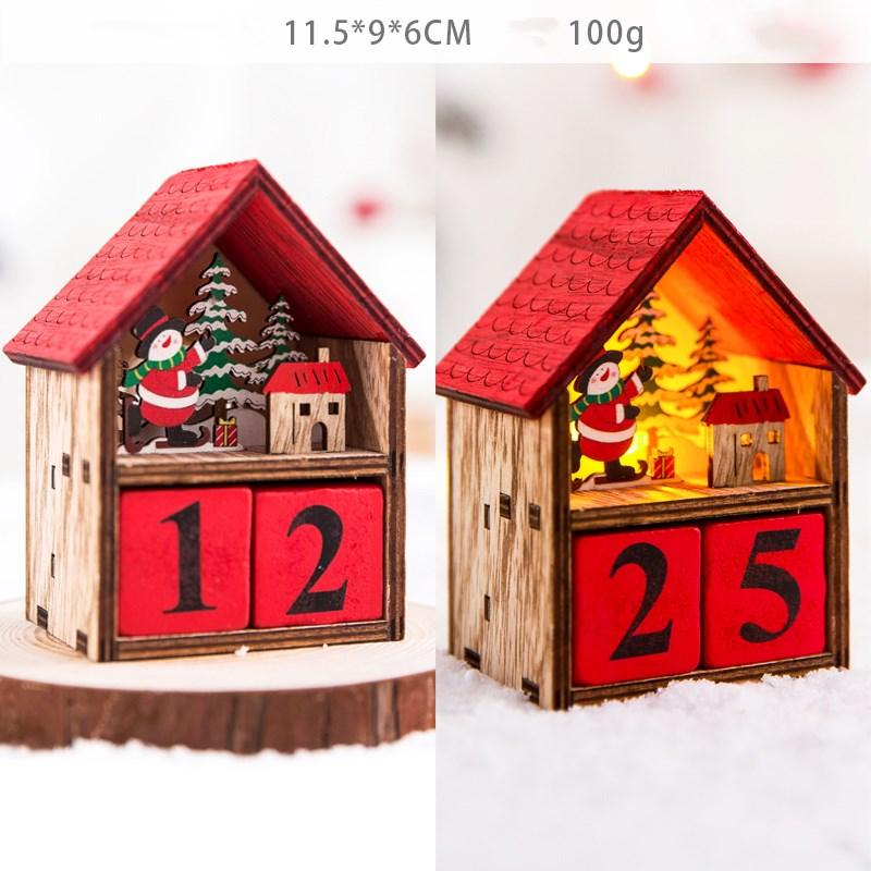 Christmas gift calendar scene - Premium 0 from chiquetrends.com - Just $14! Shop now at chiquetrends.com