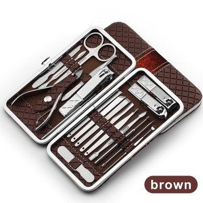 Nail manicure tool kit combo - Premium 0 from chiquetrends.com - Just $16! Shop now at chiquetrends.com