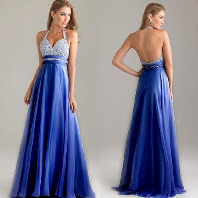 deep V sequin evening dress - Premium 0 from chiquetrends.com - Just $36! Shop now at chiquetrends.com