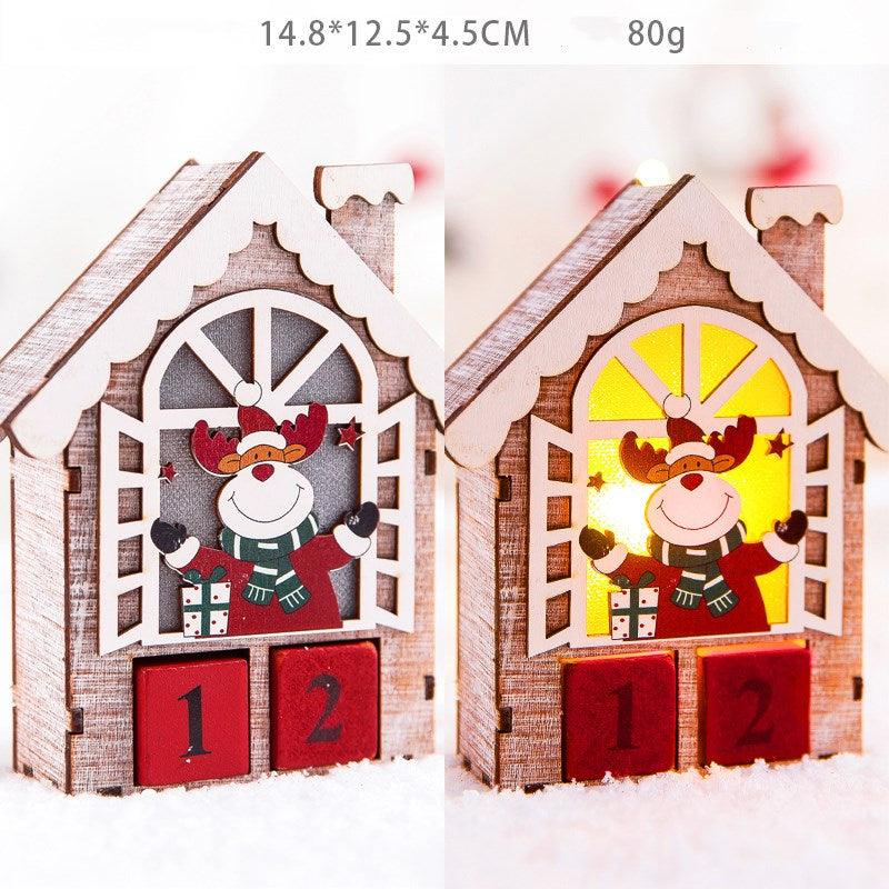 Christmas gift calendar scene - Premium 0 from chiquetrends.com - Just $14! Shop now at chiquetrends.com